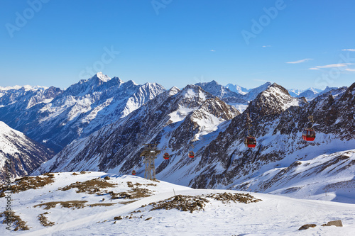 Mountains ski resort - Innsbruck Austria