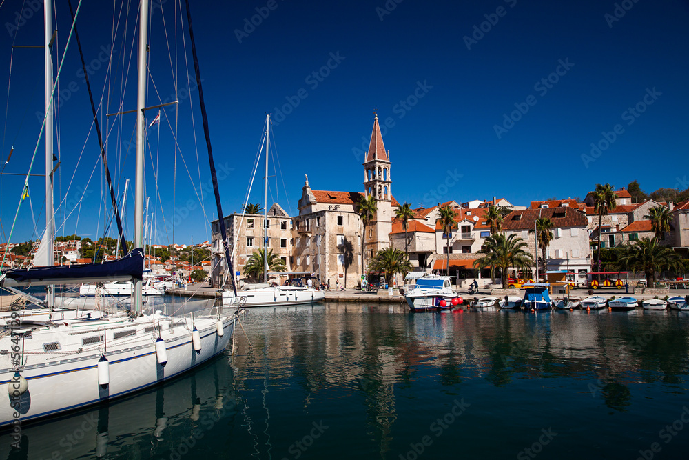 Hafen von Milna, Kroatien