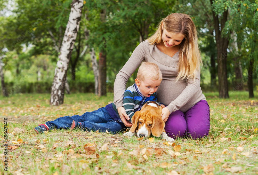 Fototapeta premium Outdoor family active leisure