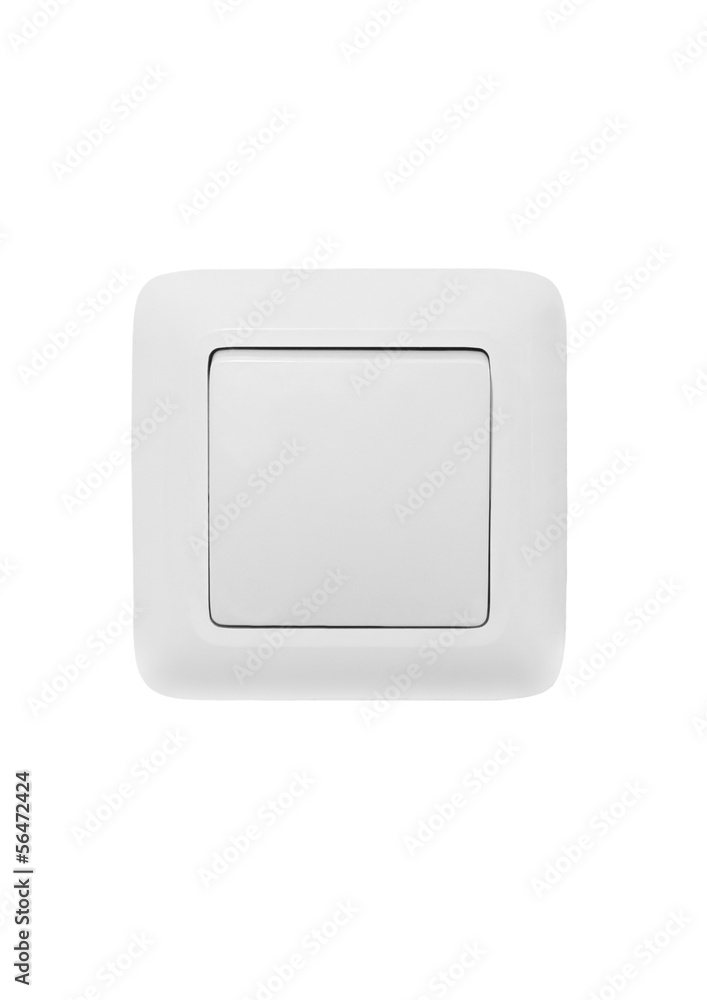 The switch isolated on white The switch isolated on white