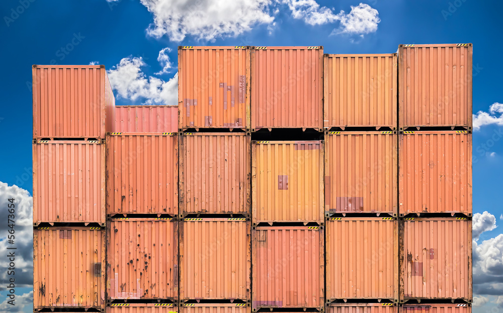 Fototapeta premium container