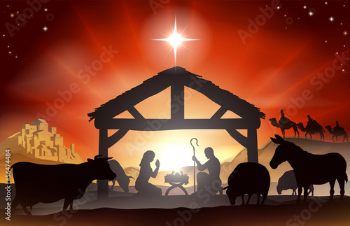 Christmas Nativity Scene