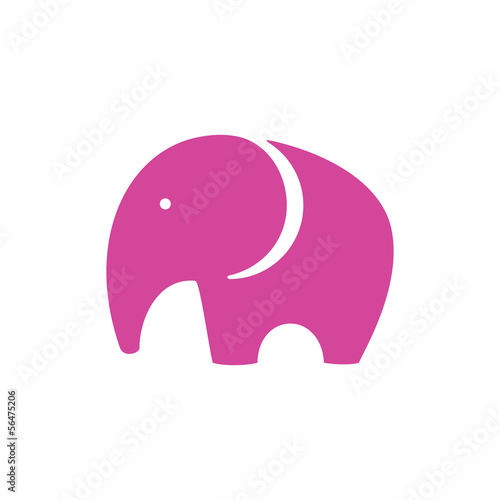 Pink Elephant Icon