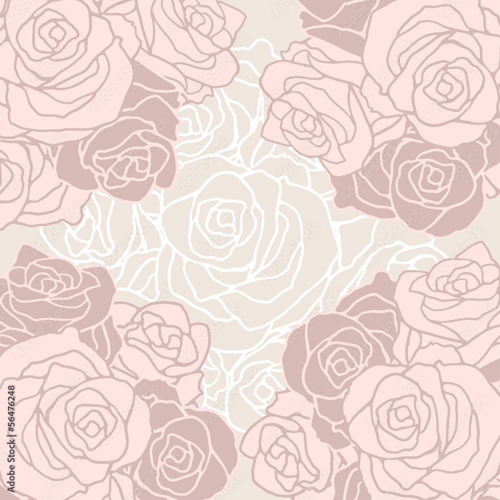 Seamless pattern with flowers roses. Seamless pattern with flowers roses.