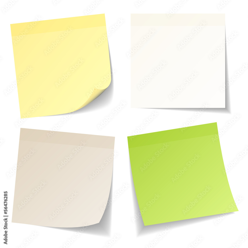 Collection 4 Stick Notes Collection 4 Stick Notes