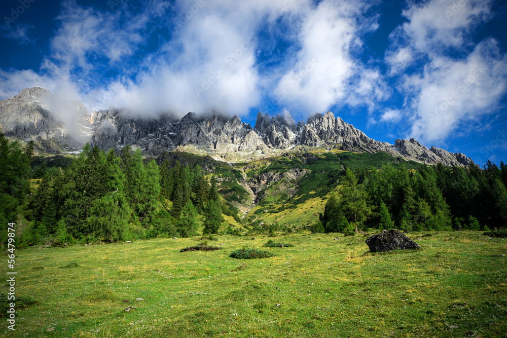 Obraz premium Hochkönig im Salzburger Land