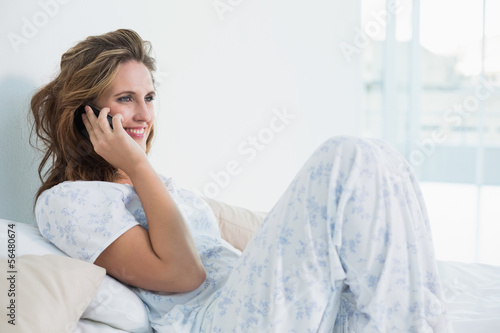 Woman resting in bed © lightwavemedia