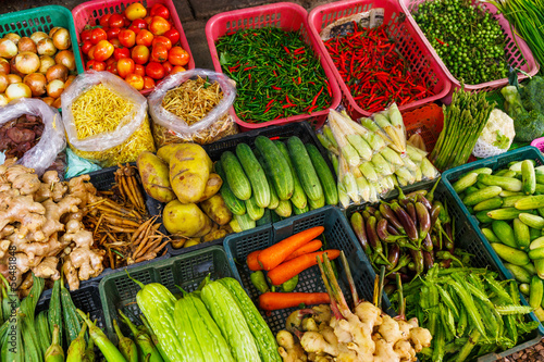 Vegetable in food market