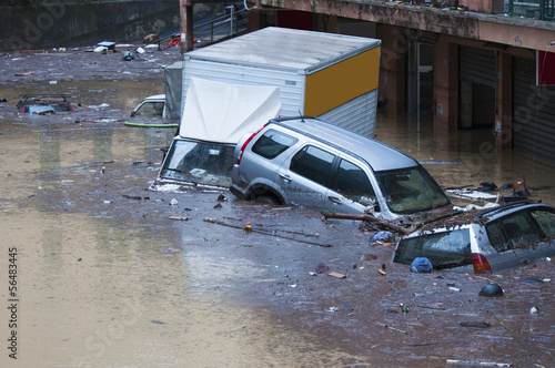 Alluvione a Genova photo