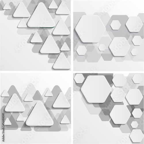 Abstrakte geometrische Gestaltung