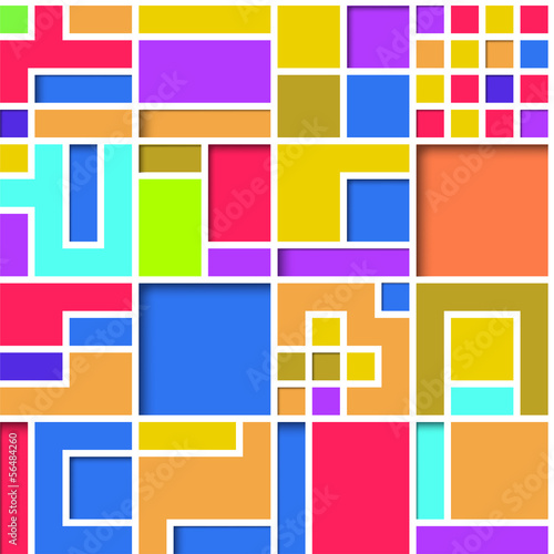Abstrakte geometrische Gestaltung
