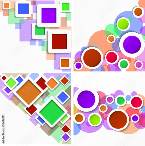 Abstrakte geometrische Gestaltung