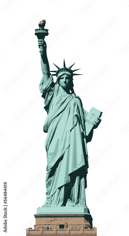 Statue of Liberty - obrazy, fototapety, plakaty 