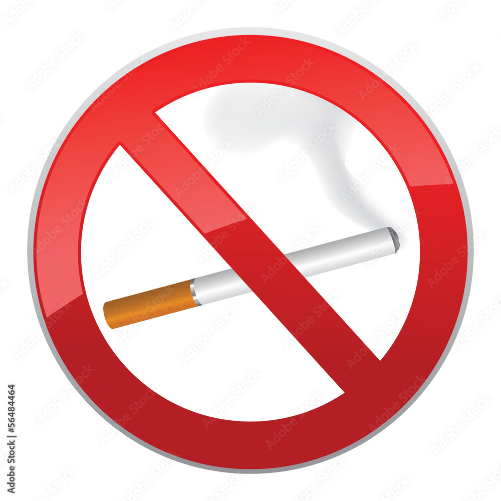 o smoking symbol. Sign prohibit cigarette smoking o smoking symbol. Sign prohibit cigarette smoking