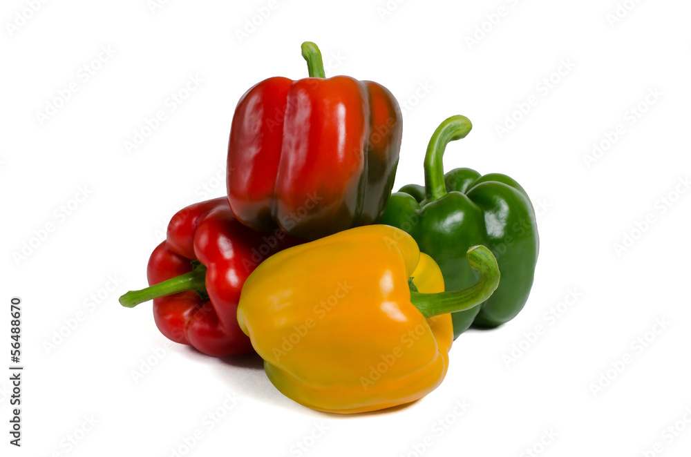 Miscellaneous colored fresh vegetables peppers Miscellaneous colored fresh vegetables peppers