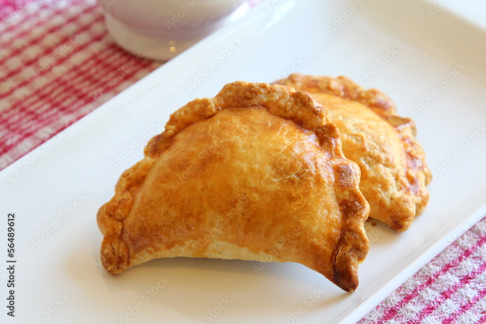 Baked puff pastry Baked puff pastry