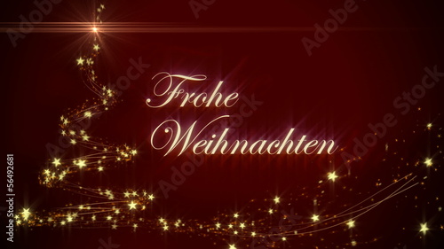 Frohe Weihnachten - Christmas Background
