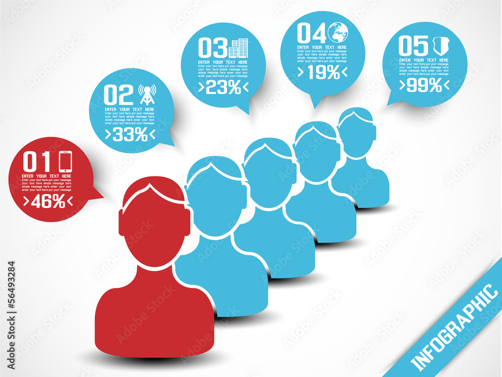 INFOGRAPHIC MODERN PEOPLE BUSINESS BLUE INFOGRAPHIC MODERN PEOPLE BUSINESS BLUE