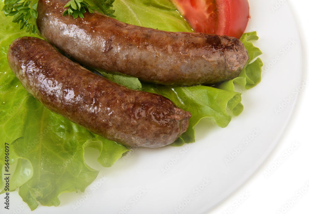 grilled sausage