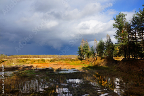 Fototapeta Naklejka Na Ścianę i Meble -  Autumnal scenery