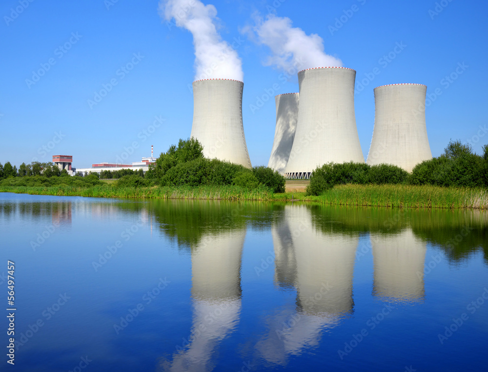 Nuclear power plant Temelin in Czech Republic Europe Nuclear power plant Temelin in Czech Republic Europe