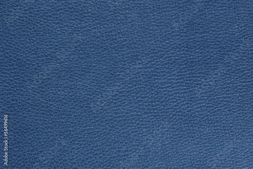 Blue Glossy Artificial Leather Background Texture