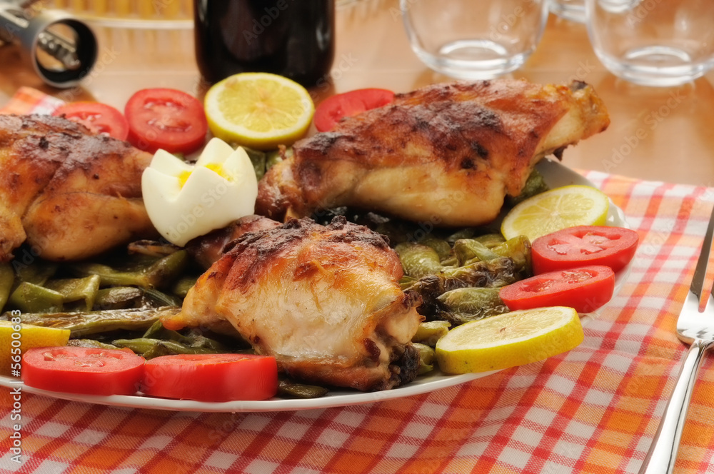 Coniglio arrosto Coniglio arrosto