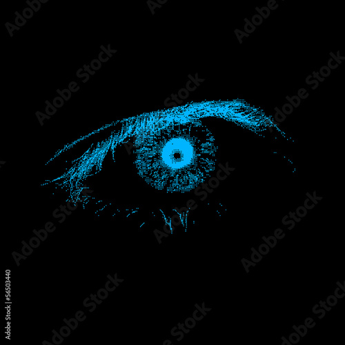 blue eye