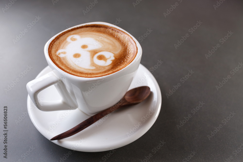 Cup of latte coffee Cup of latte coffee