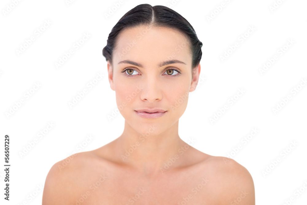 Thoughtful natural beauty posing Thoughtful natural beauty posing