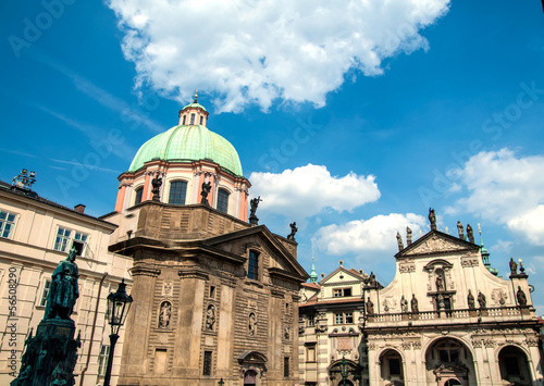 Architectural ensemble in Prague