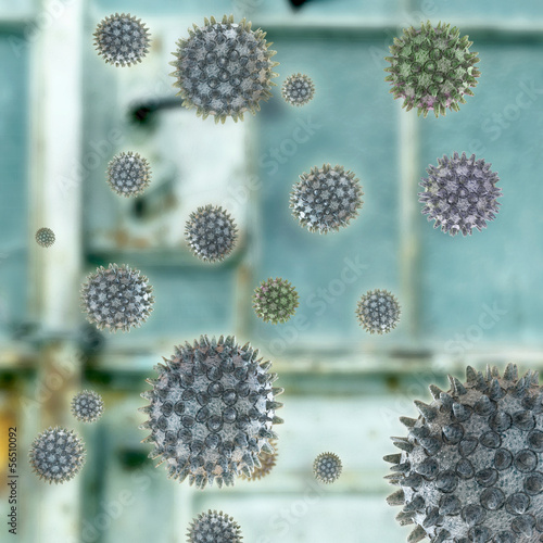 Pollen - 3D Render © fotoliaxrender