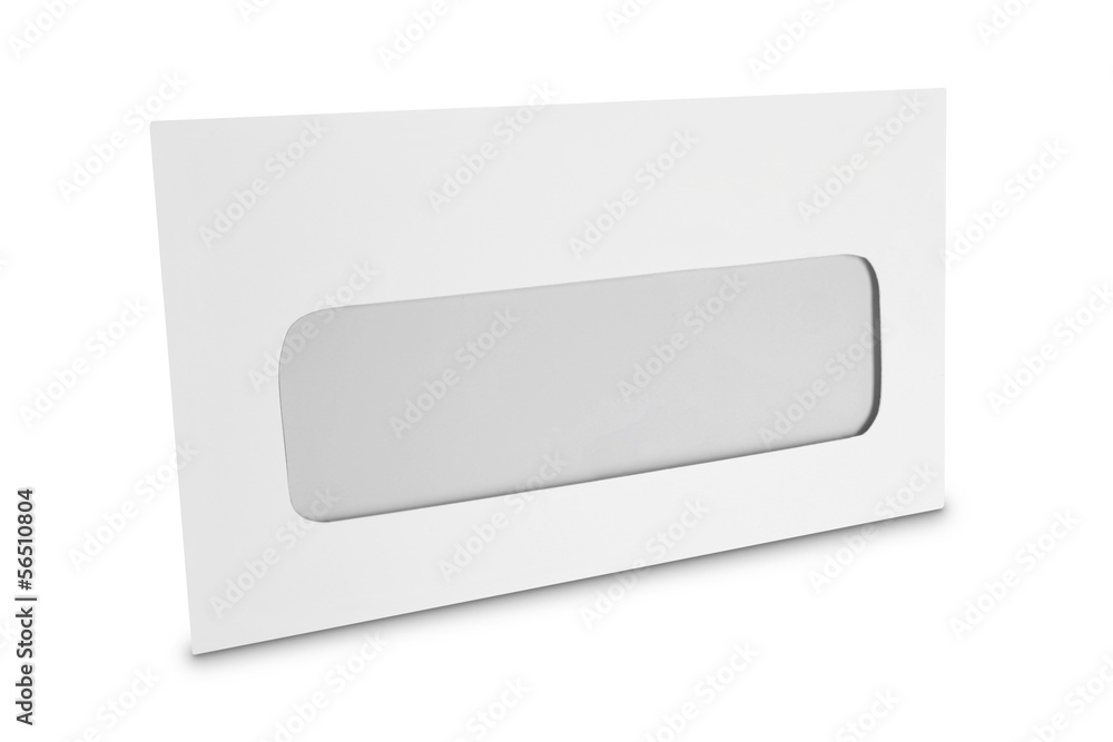 white envelope isolated on white background white envelope isolated on white background