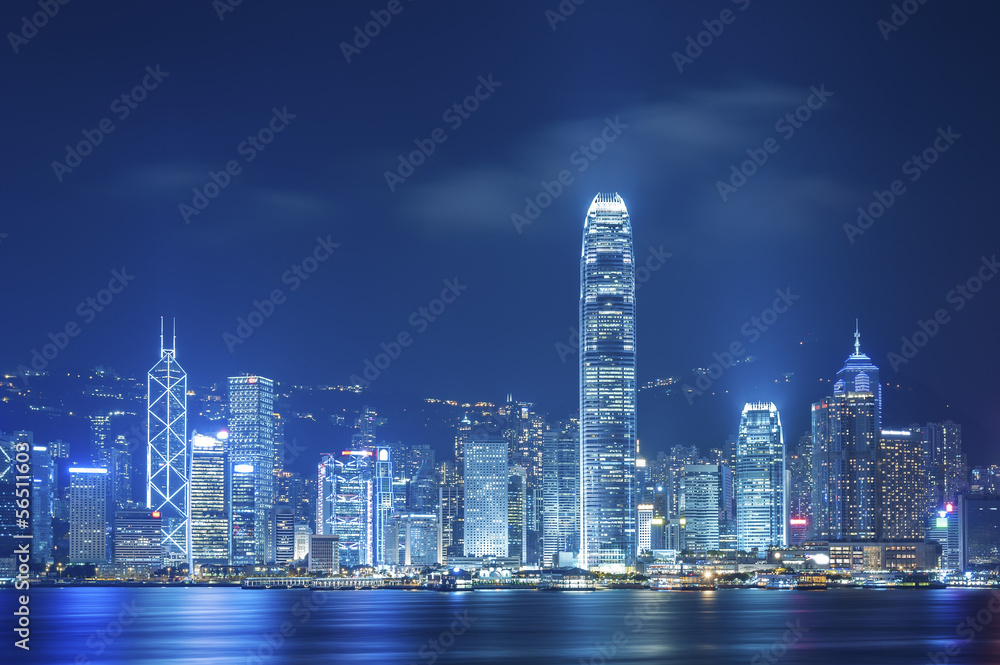 Victoria Harbor of Hong Kong