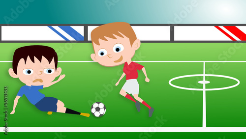Joueurs de football