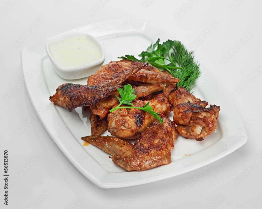 Hot Meat Dishes - Grilled Chicken