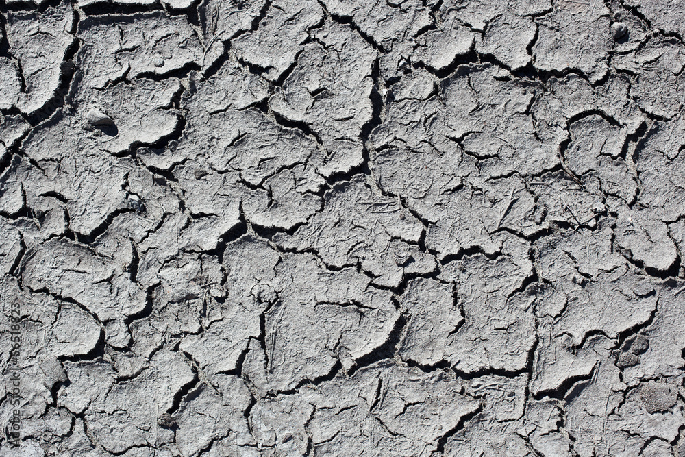 Cracked ground Cracked ground