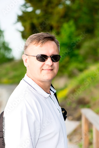 Middle aged men portrait