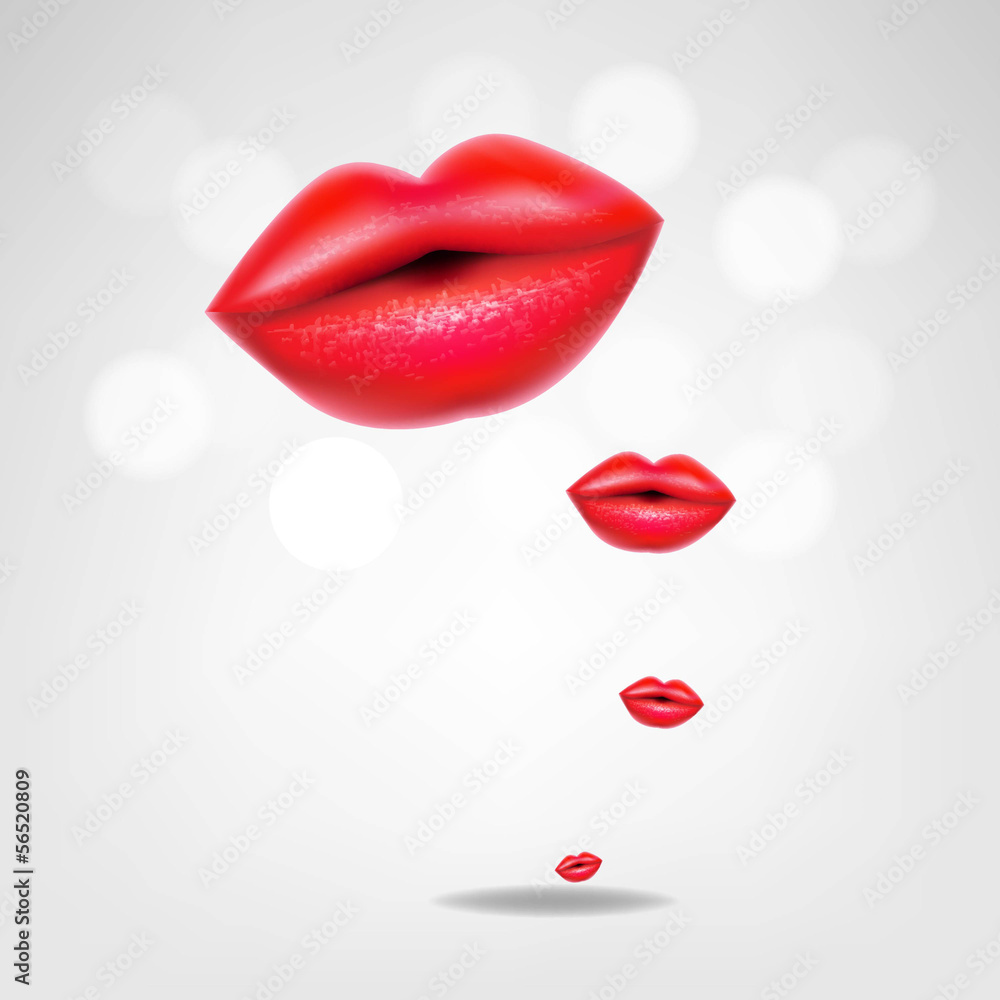 Red Lips Poster Red Lips Poster