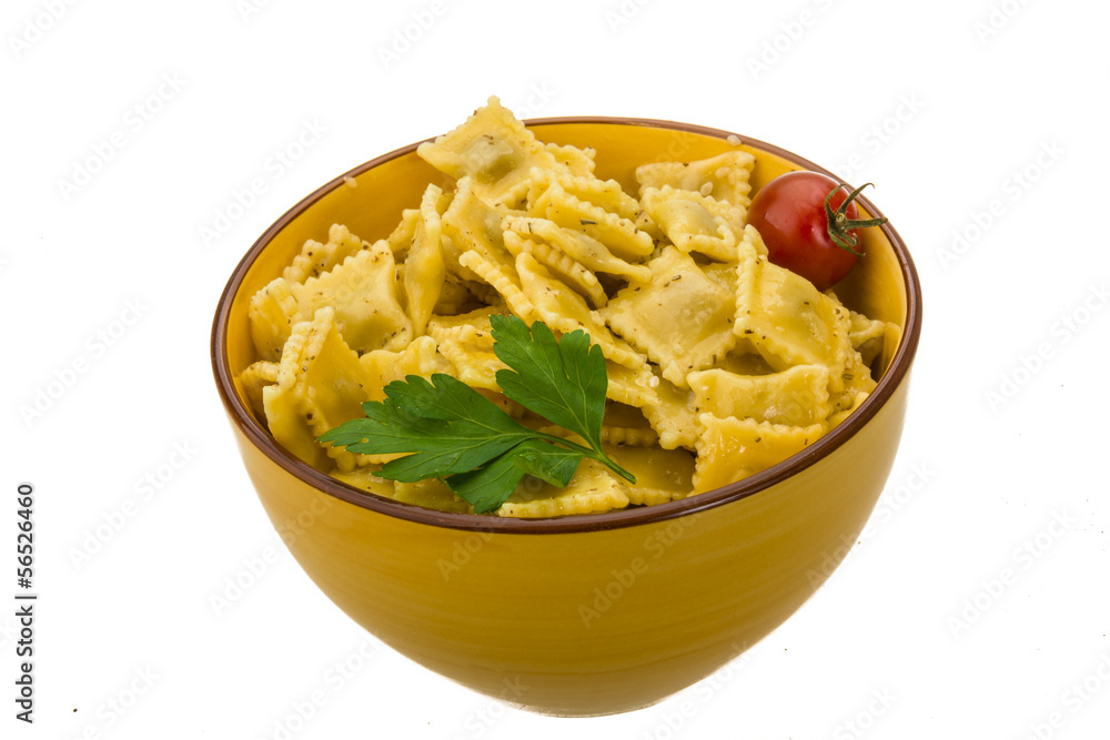 Ravioli with herbs Ravioli with herbs