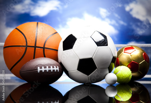 Sport equipment and balls