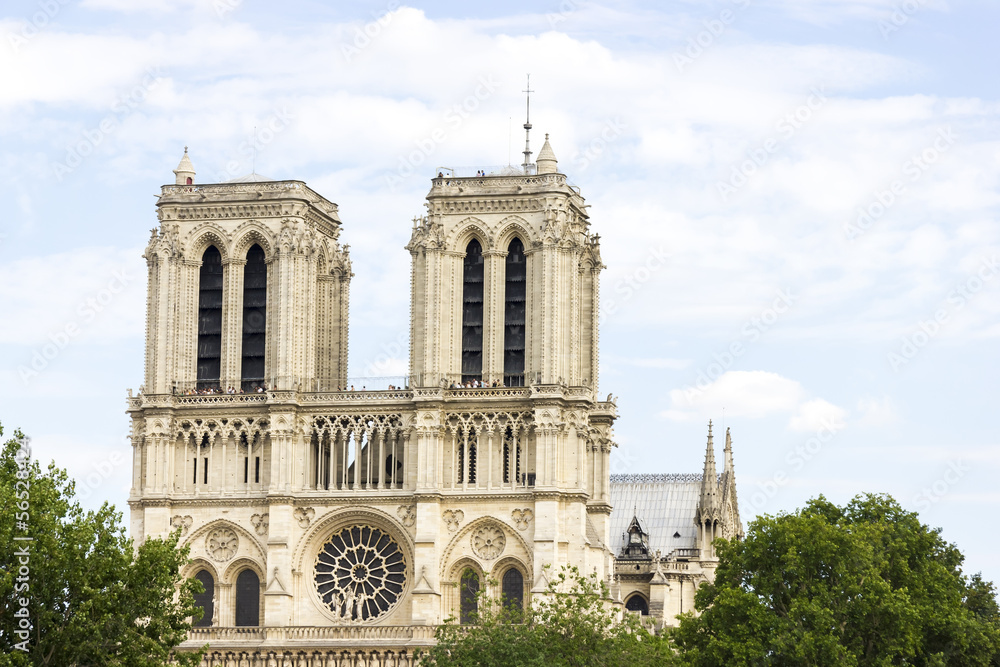 Obraz premium Notre Dame de Paris cathedral