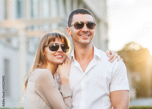 Young couple in love outdoor © Rock and Wasp