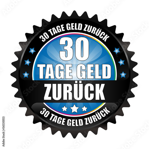 Bügel Button Kranz Black 30 Tage Geld zurück