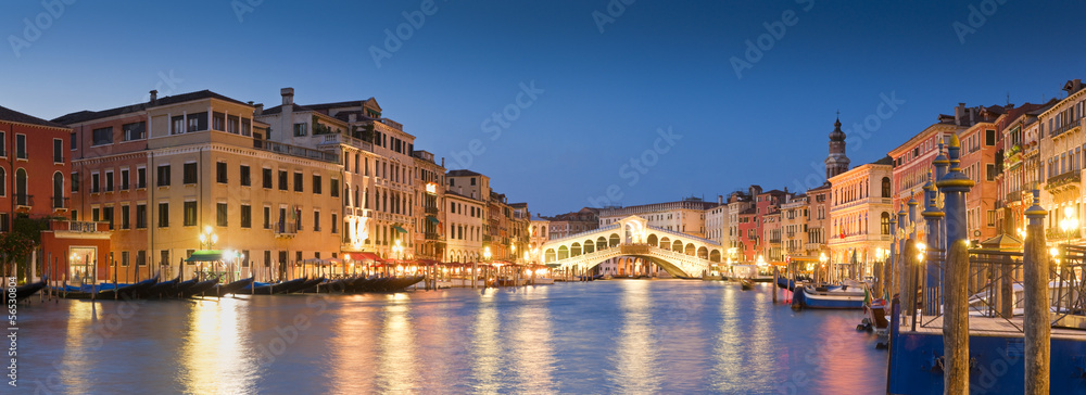 Naklejka premium Most Rialto, Wenecja