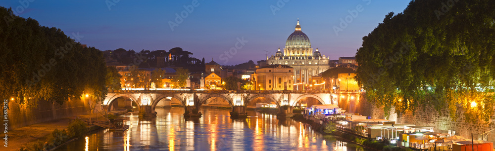 Fototapeta premium Bazylika Świętego Piotra, Watykan, Rzym