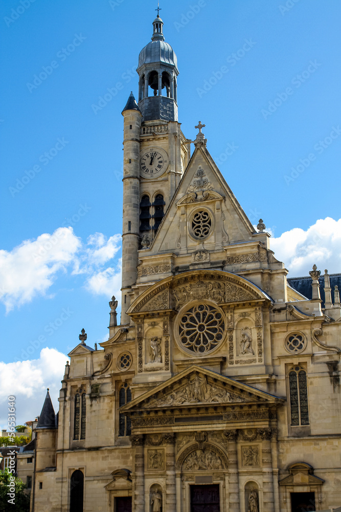 Church of St-Etienne-du-Mont in PAris, France