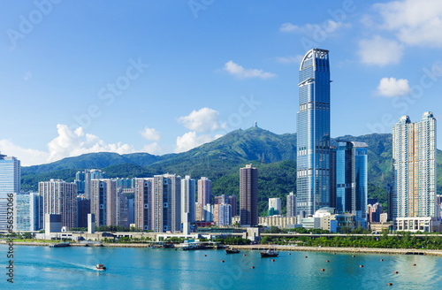 Photography Hong Kong city at night