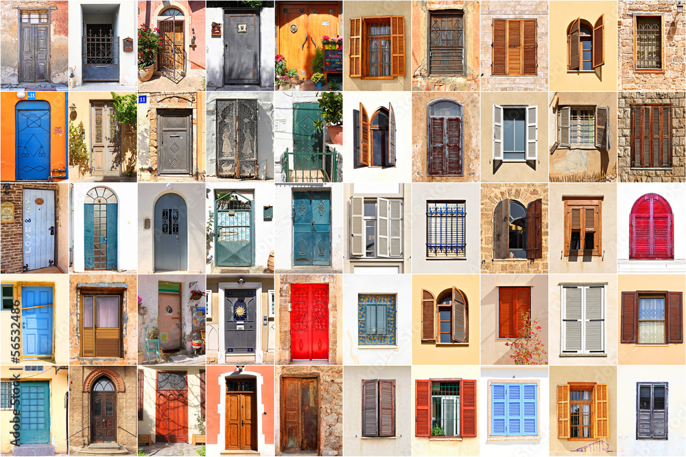 Mediterranean windows and doors