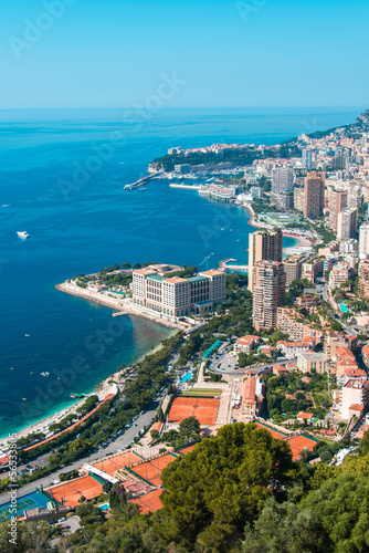 Monte Carlo view on summer day